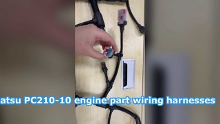 कोमात्सु पीसी210-10 इंजन पार्ट वायरिंग हार्नेस 6755-81-9310