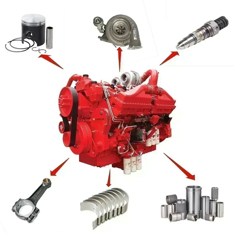 उच्च गुणवत्ता वाले डीजल इंजन भागों 3035961 3028121 3044787 Cummins के लिए रॉकर लीवर आवास NT855 रखरखाव