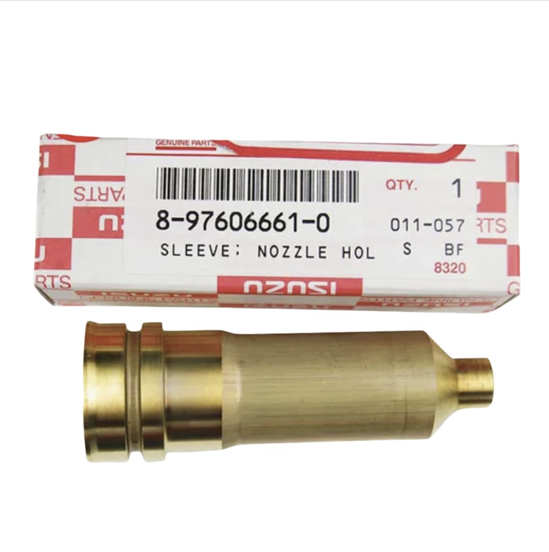 ISUZU 4HK1 6HK1 इंजन मूल भागों मूल 8980184620 ईंधन इंजेक्टर आस्तीन नोजल आस्तीन