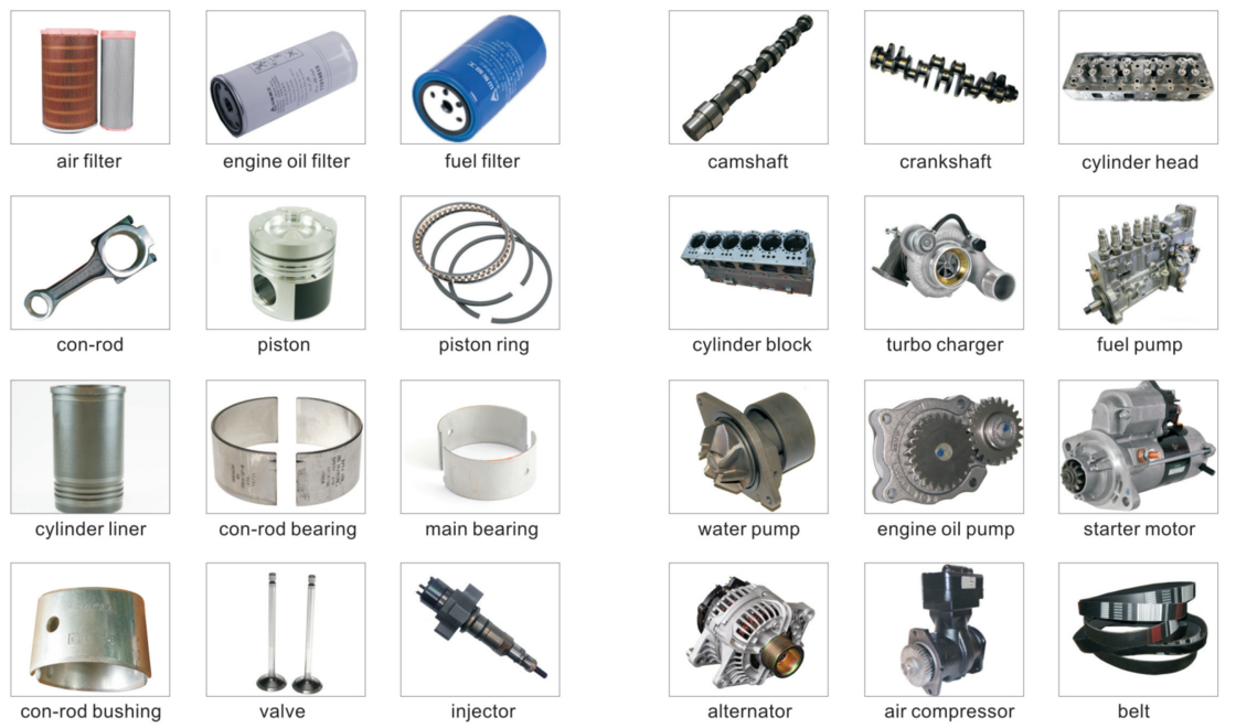 ISUZU इंजन 4bg1 4bg1t Hitachi Zax120 Zx120 असली पार्ट्स मूल क्रैंकशाफ्ट चरखी 8971720400